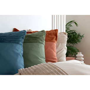 Parure housse de couette 3pcs 100% microfibre_paon 220x240 cm