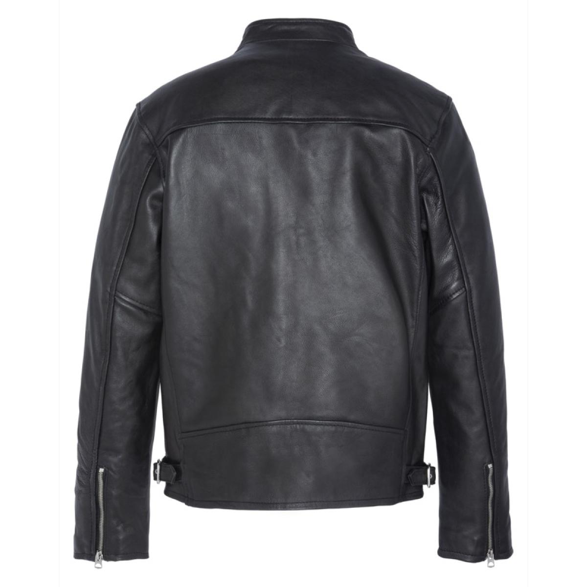 LC940D CLASSIC RACER JACKET COWHIDE Nero