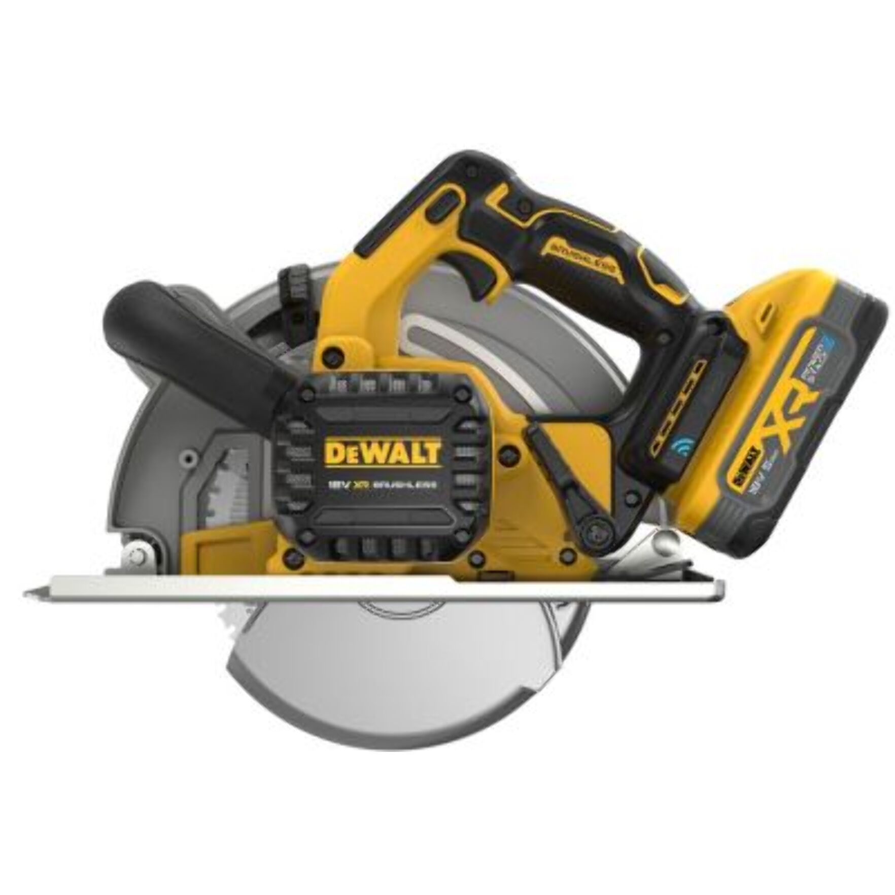 Scie circulaire métal 184mm xr 18V 5AH li-ion brushless powerstack - DEWALT - DCS383H2-QW