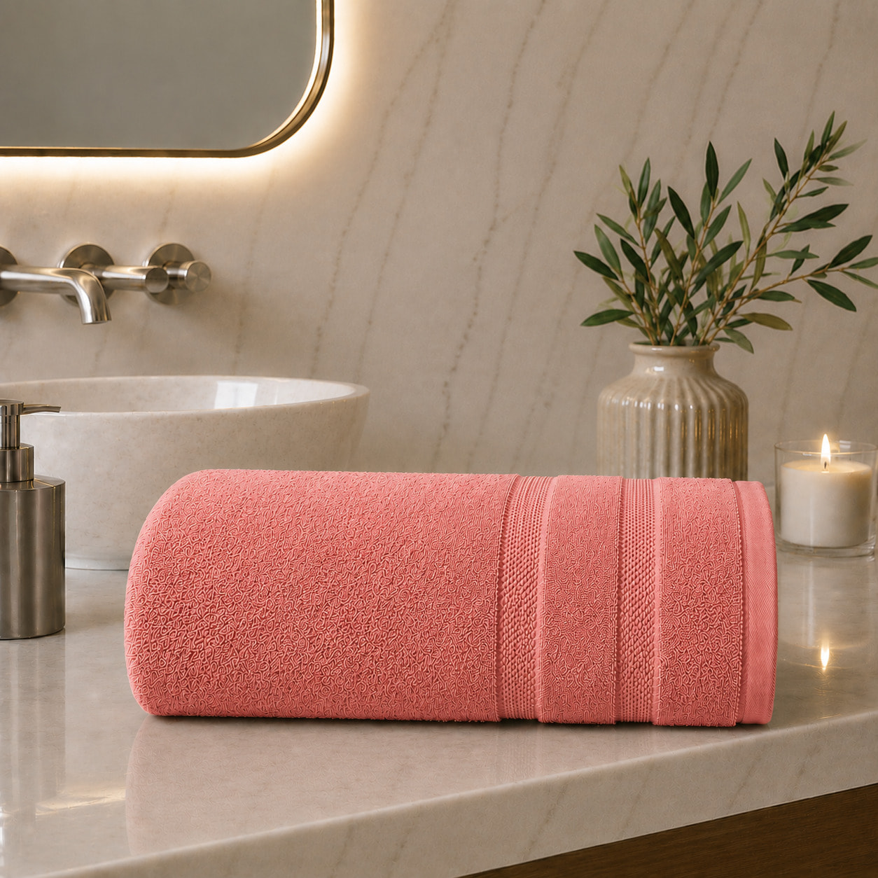 COTONE EGIZIANO Telo Bagno Spugna Lusso 530 gr