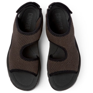 Sandalias - CAMPER Oruga Up - Gris - Textil técnico (poliéster reciclado)