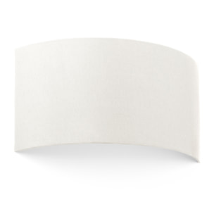 COTTON R Lampada da parete beige tondo horitzontal 2L