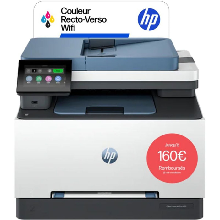 Imprimante multifonction HP Color LaserJet Pro MFP 3302fdw