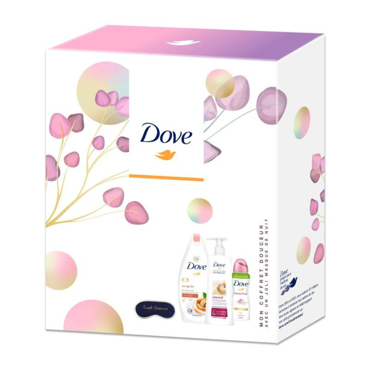 Dove Coffret Douceur Gel Douche, Lait Corps & Déodorant