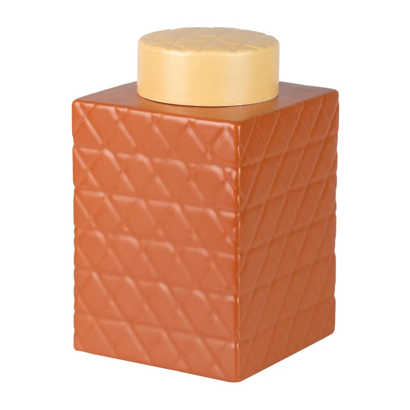 Tibor Ceramica Naranja Mate 16x16x26 Cm