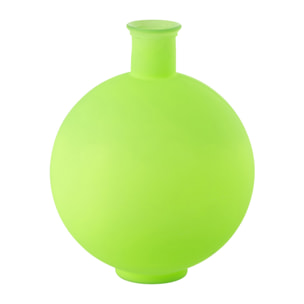 J-Line Vase Ball Glass Neon Green Large