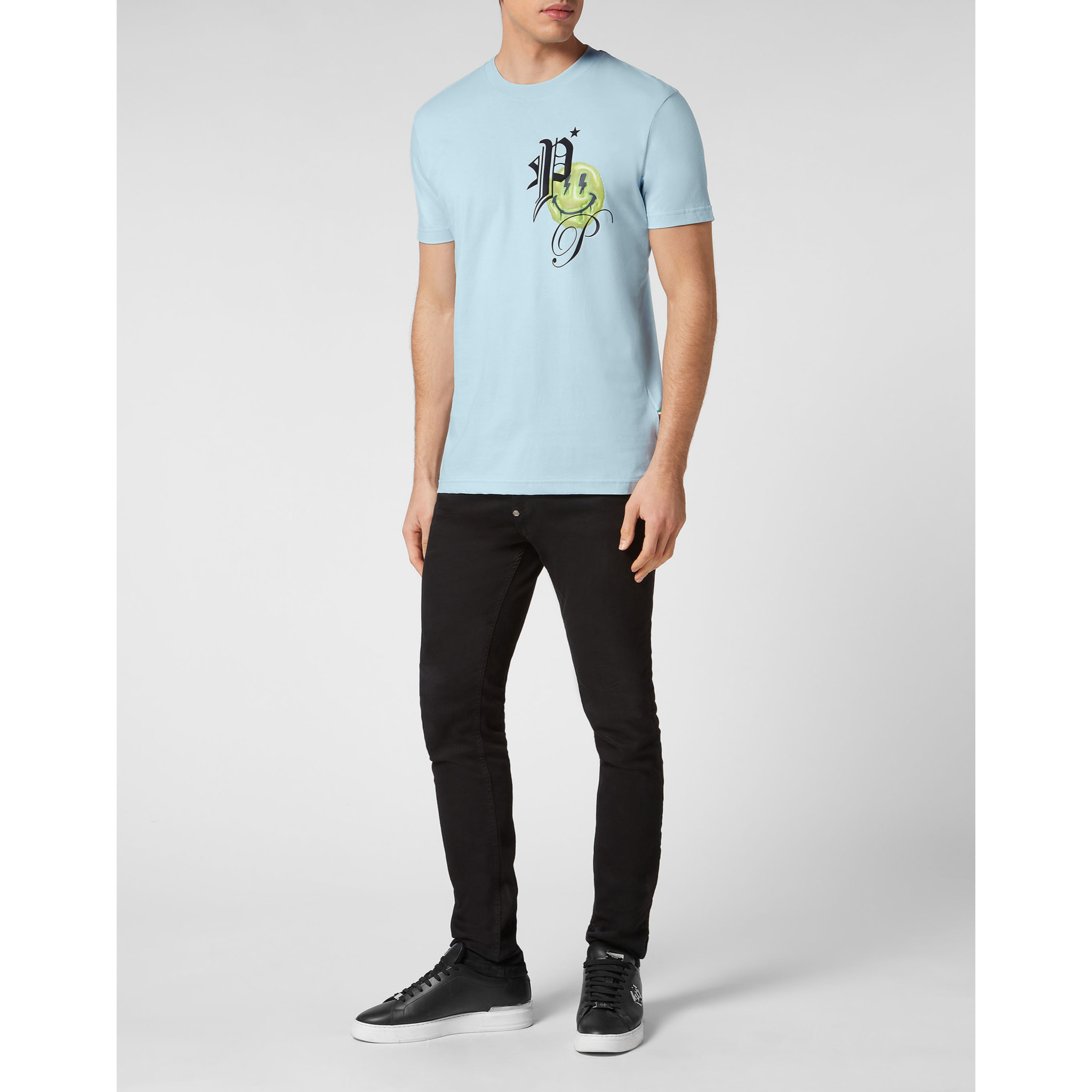 PHILIPP PLEIN Camiseta Cuello Redondo SMILE