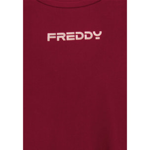 T-shirt tecnica con spacchi laterali e fit regolare