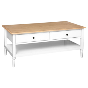 Table basse "Solen" - blanc