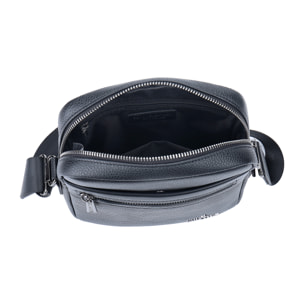 Borsa a tracolla  da uomo In Vera pelle Made in Italy 20x25x6 cm