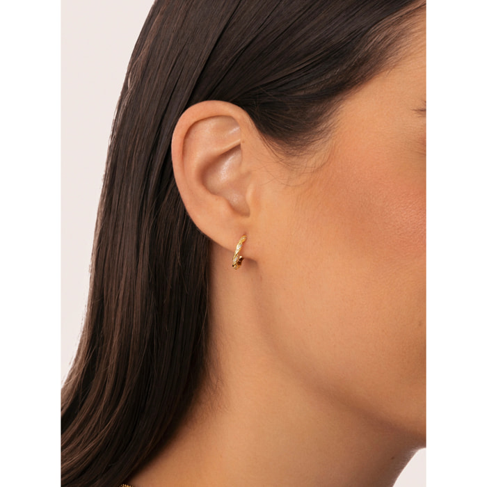 Orecchino Naval Placcato Oro