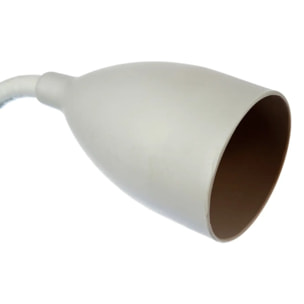 Lampe pince "Sily" gris H43cm