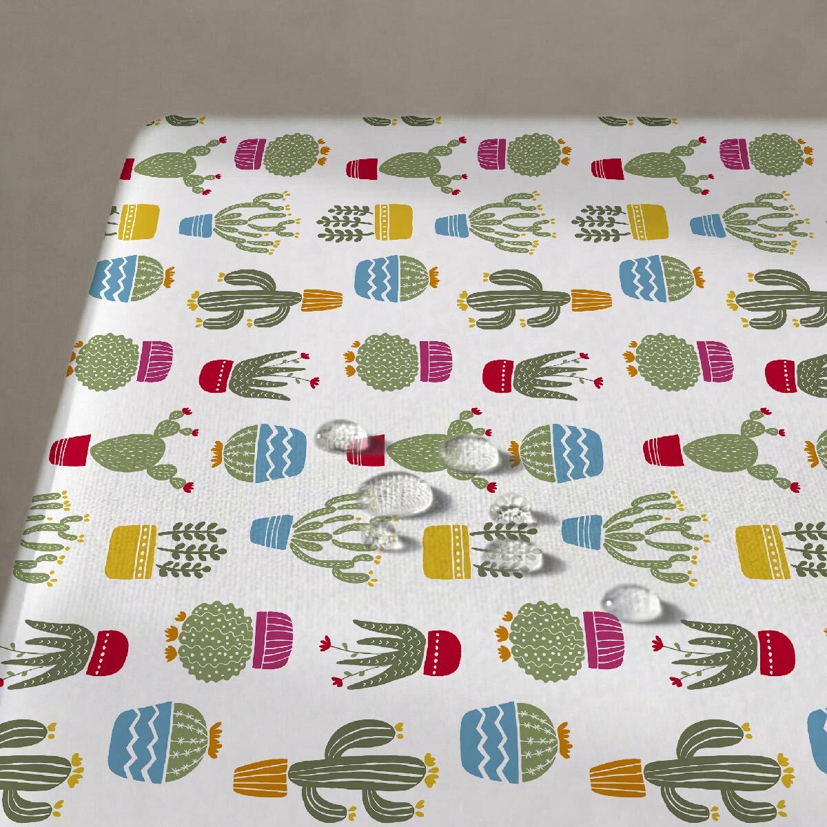 Mantel antimanchas Thorns - 100% algodón -
