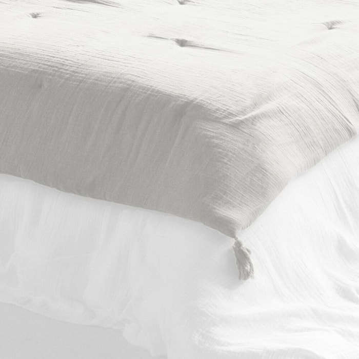 Bout De Lit 100% gaze De Coton Nuage