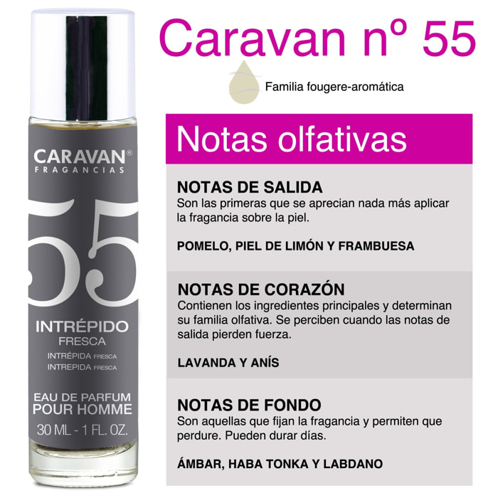 Caravan perfume de hombre nº55 - 30ml.