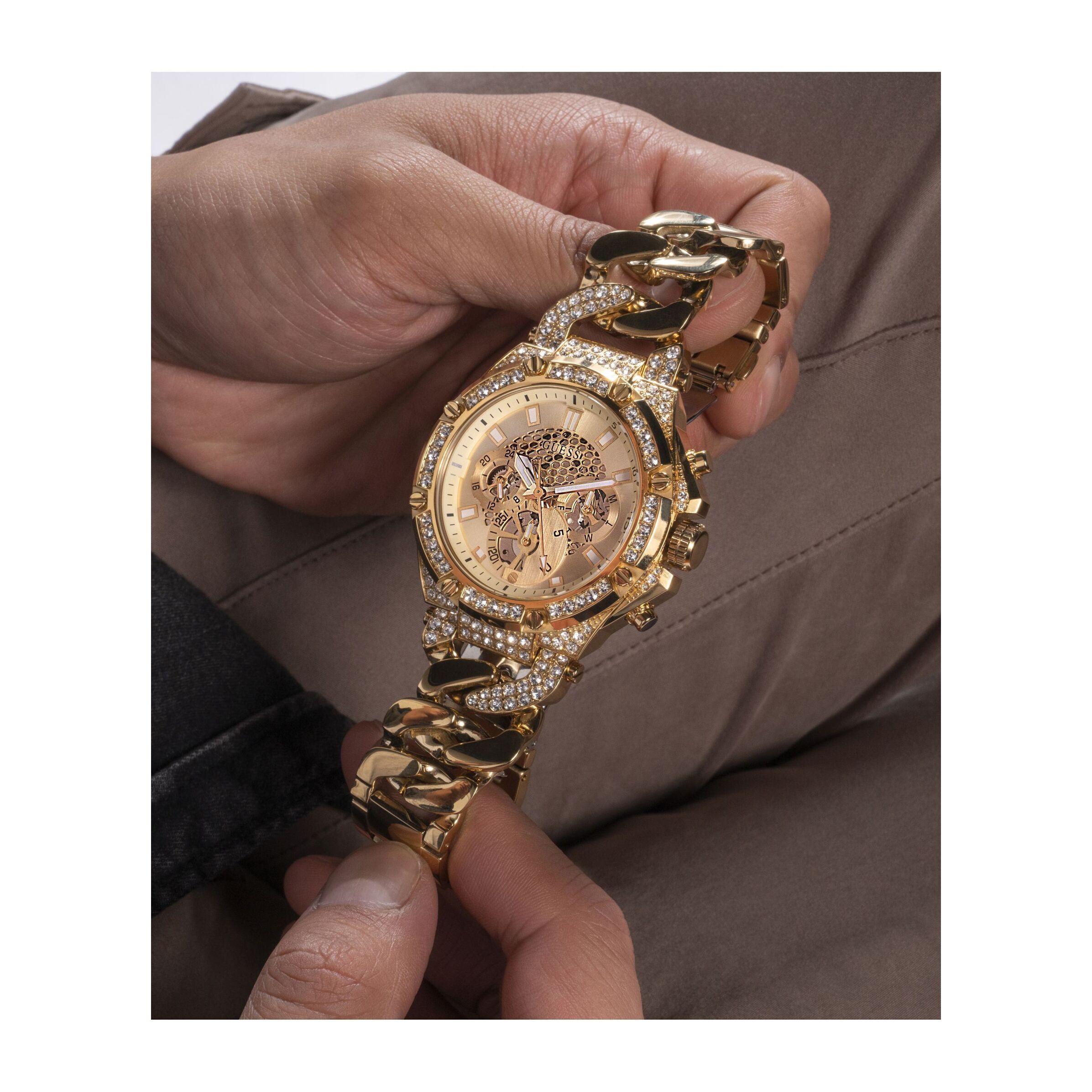 Guess Reloj Analógico Multifunción Barón