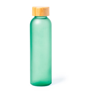 Bottiglia in vetro e bambù da 500 ml