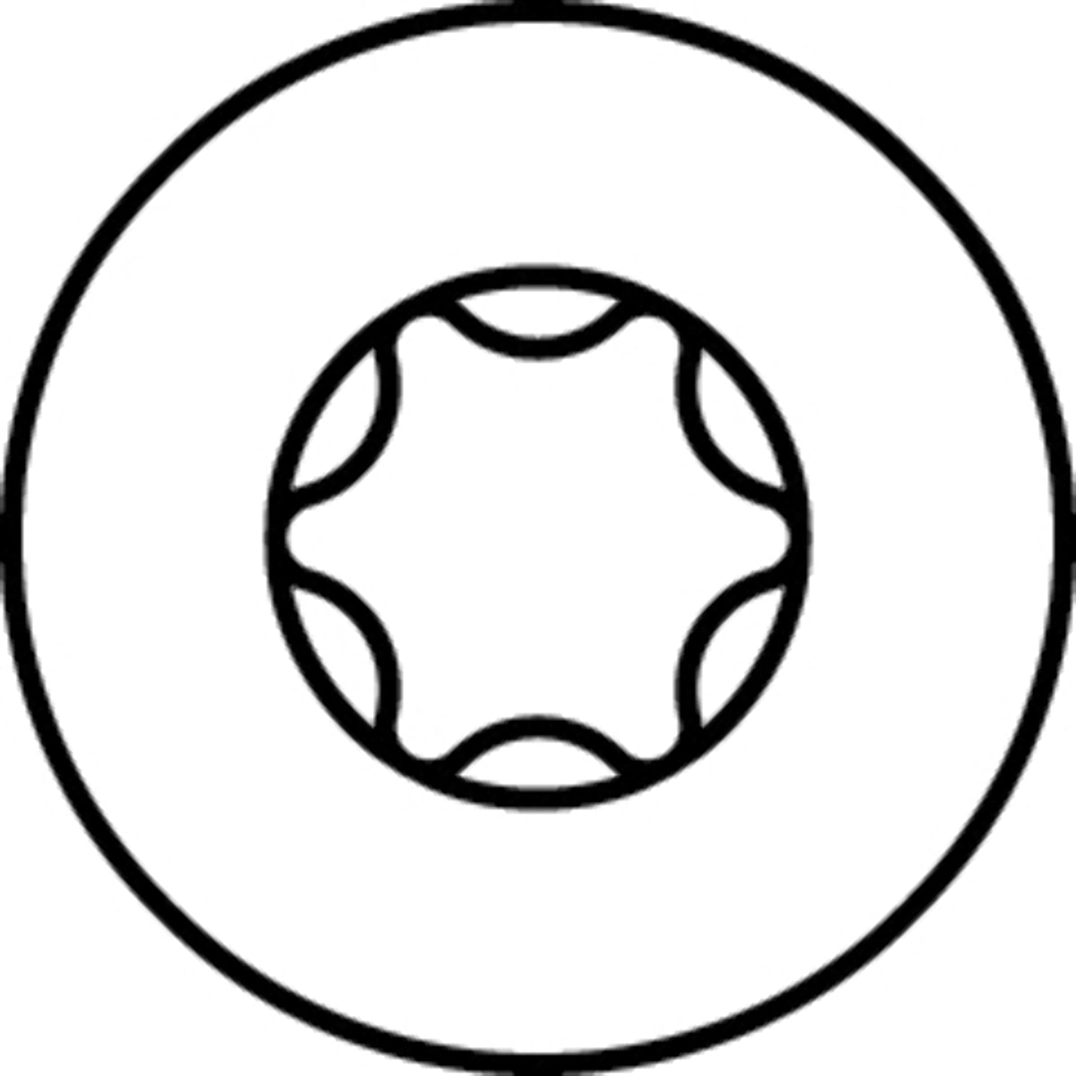 Vis HECO-Topix-Plus pour terrasse - Ø5x50mm - Tête Fraisée avec nervures de fraisage - Filetage Partiel - T20 - Boite de 200 - 61753