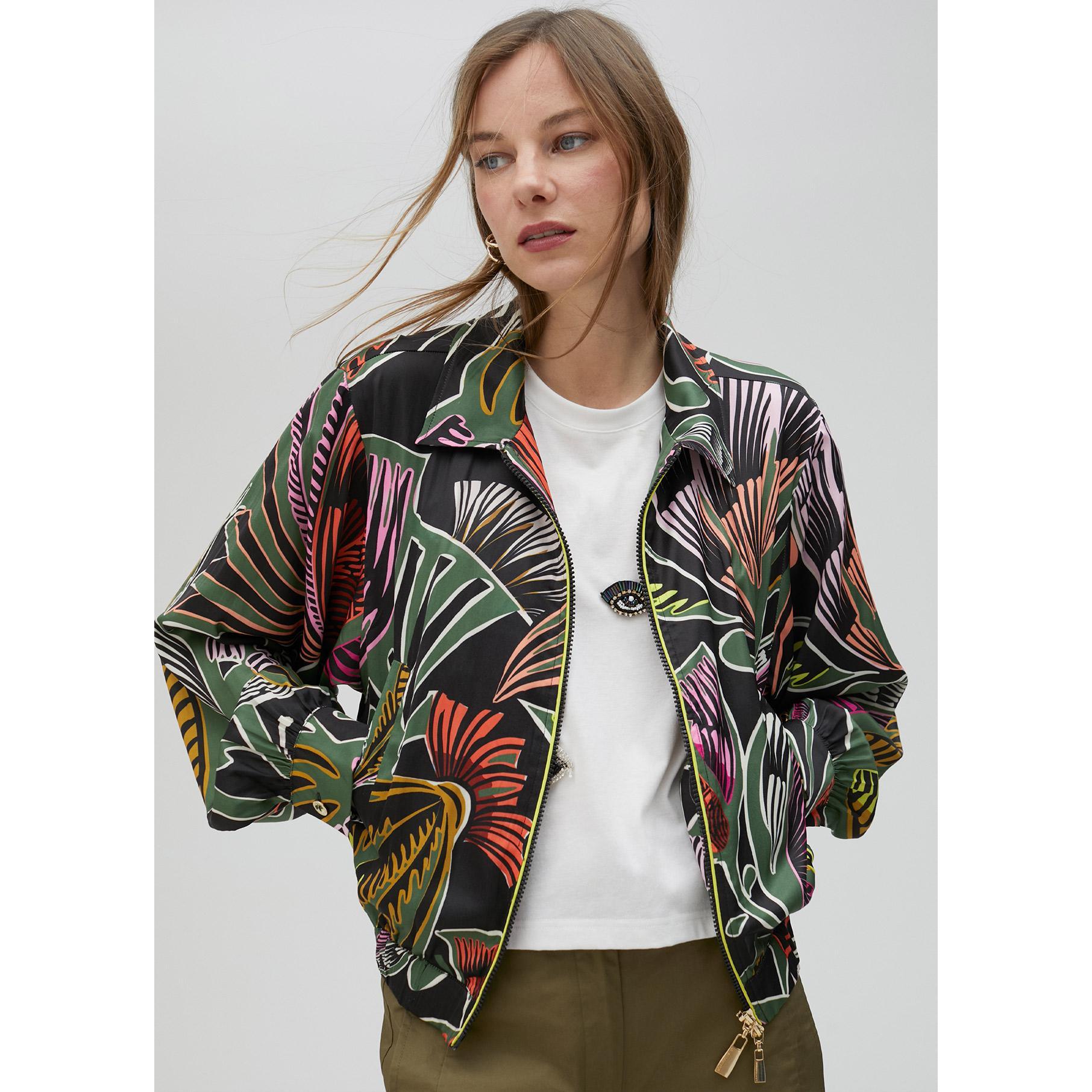 Giubbotto bomber stampato