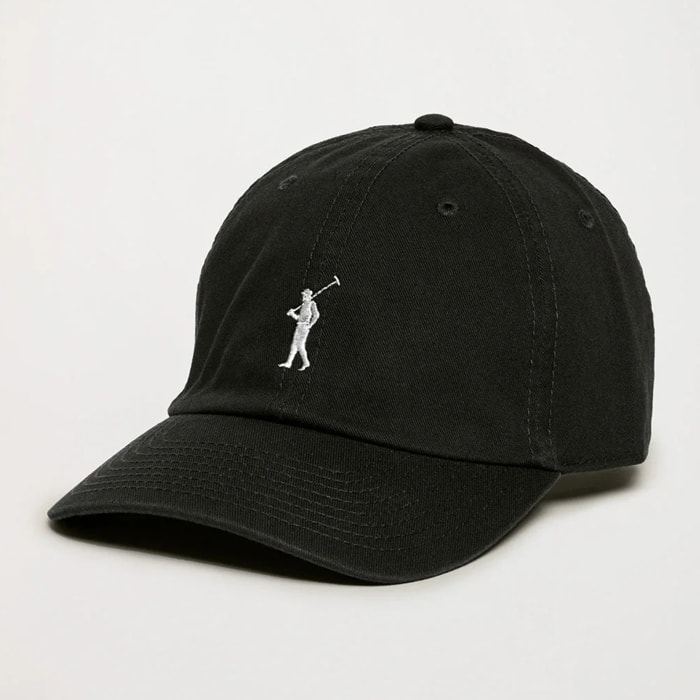 Cappellino nero con logo ricamato Rigby Go