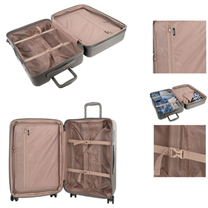 Juego De Maletas Pc Dkny Dkny-3105 Metro Kaki