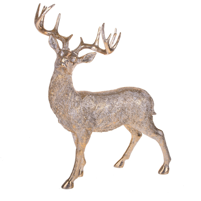 Renna in piedi - Pezzi 1 - 39xH52x17,5cm - Bianchi Dino SpA