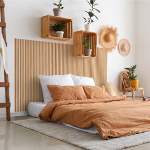 Rouleau revêtement adhésif vinyle au mètre - Sticker mural tête de lit - BOIS DESIGN