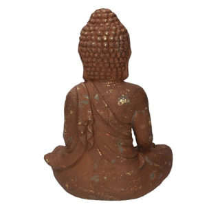 Buddha in resina bronzo cm28x19,5h38
