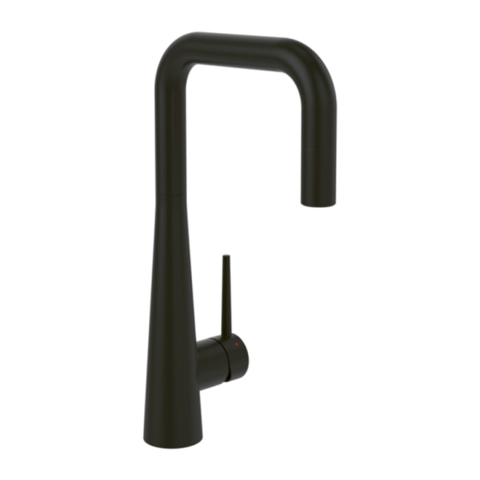 Robinet de cuisine avec douchette VILLEROY & BOCH Konic noir mat