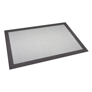 Alfombra LIVING DECO Gris plata-Plomo