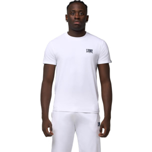 T-shirt in cotone da uomo a maniche corte Leone Basic