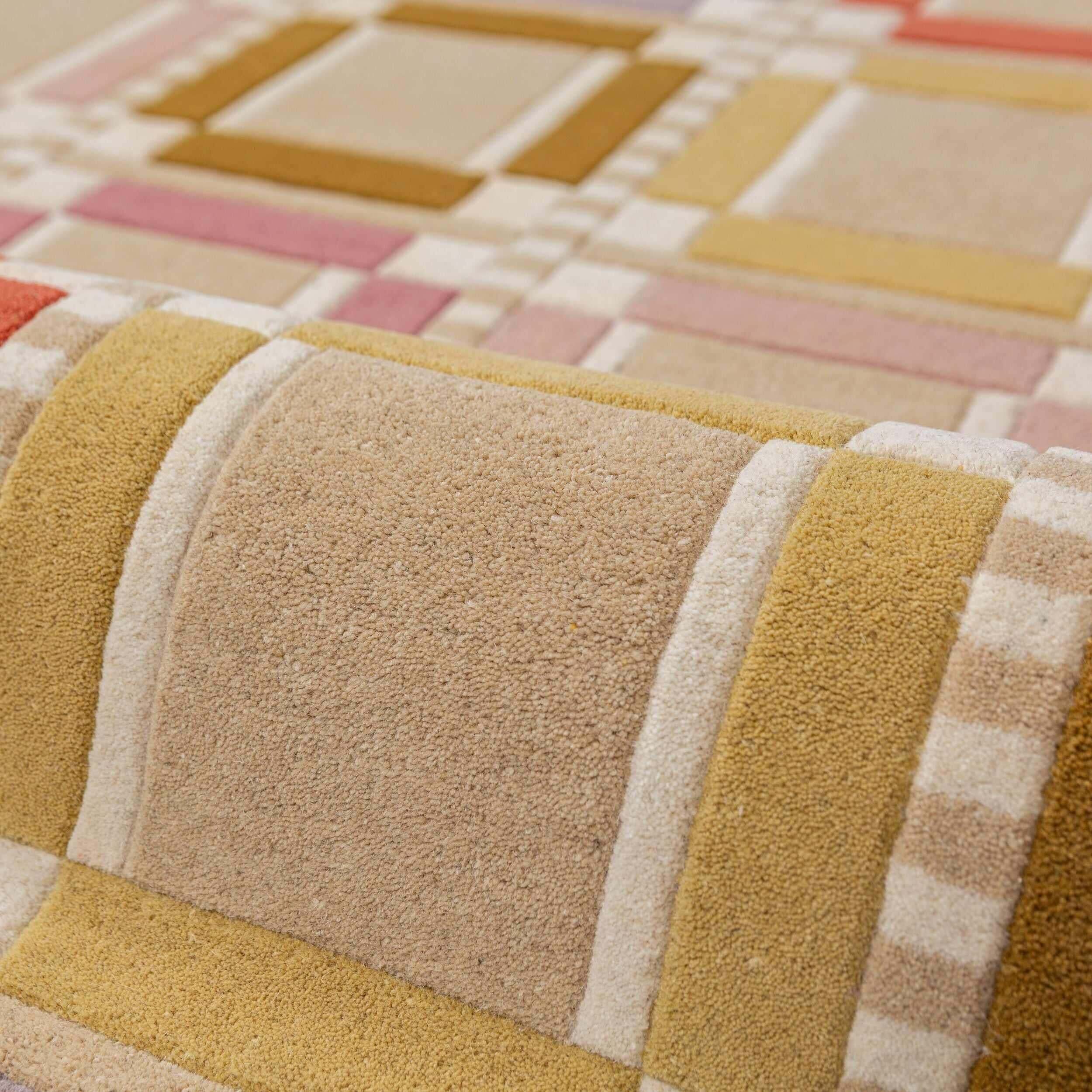 Tapis en laine QUADRO