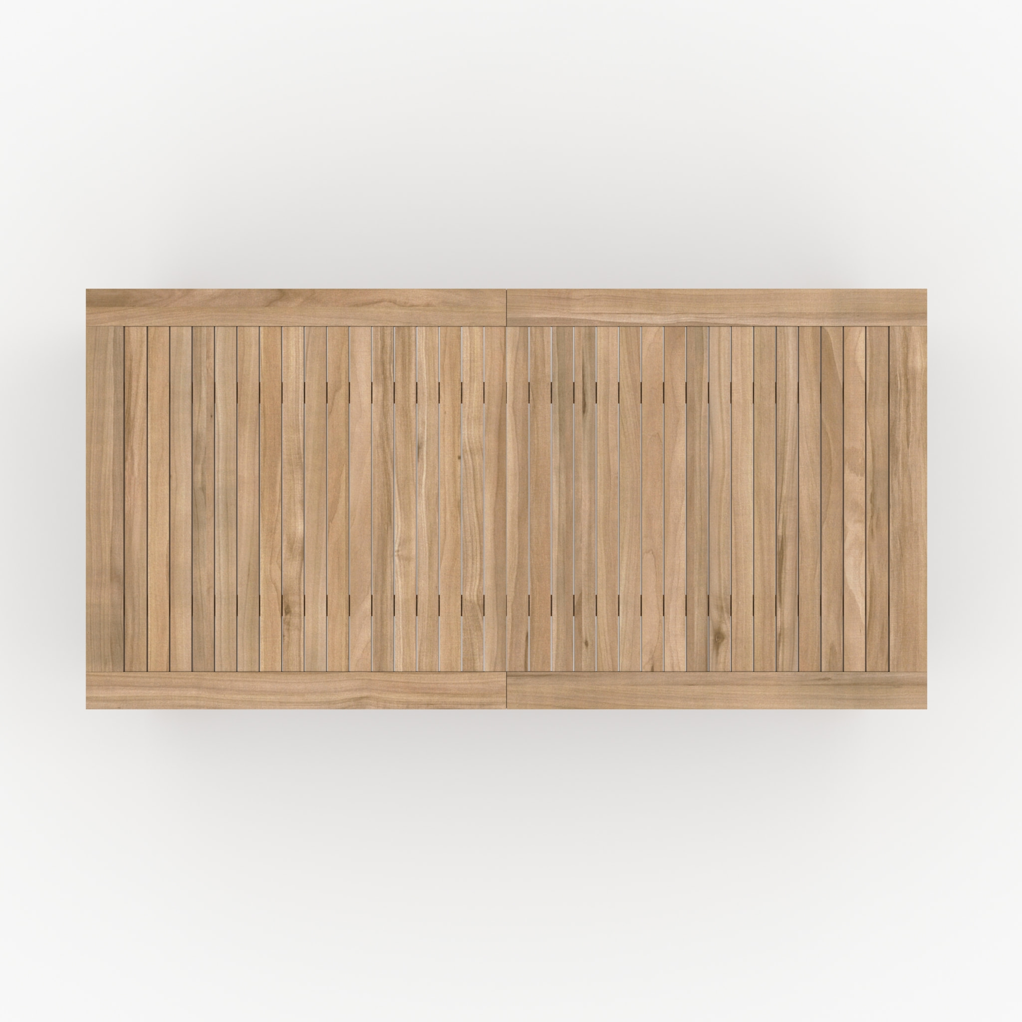 Table et chaises de jardin 8 personnes en bois et résine tressée - Tiptur