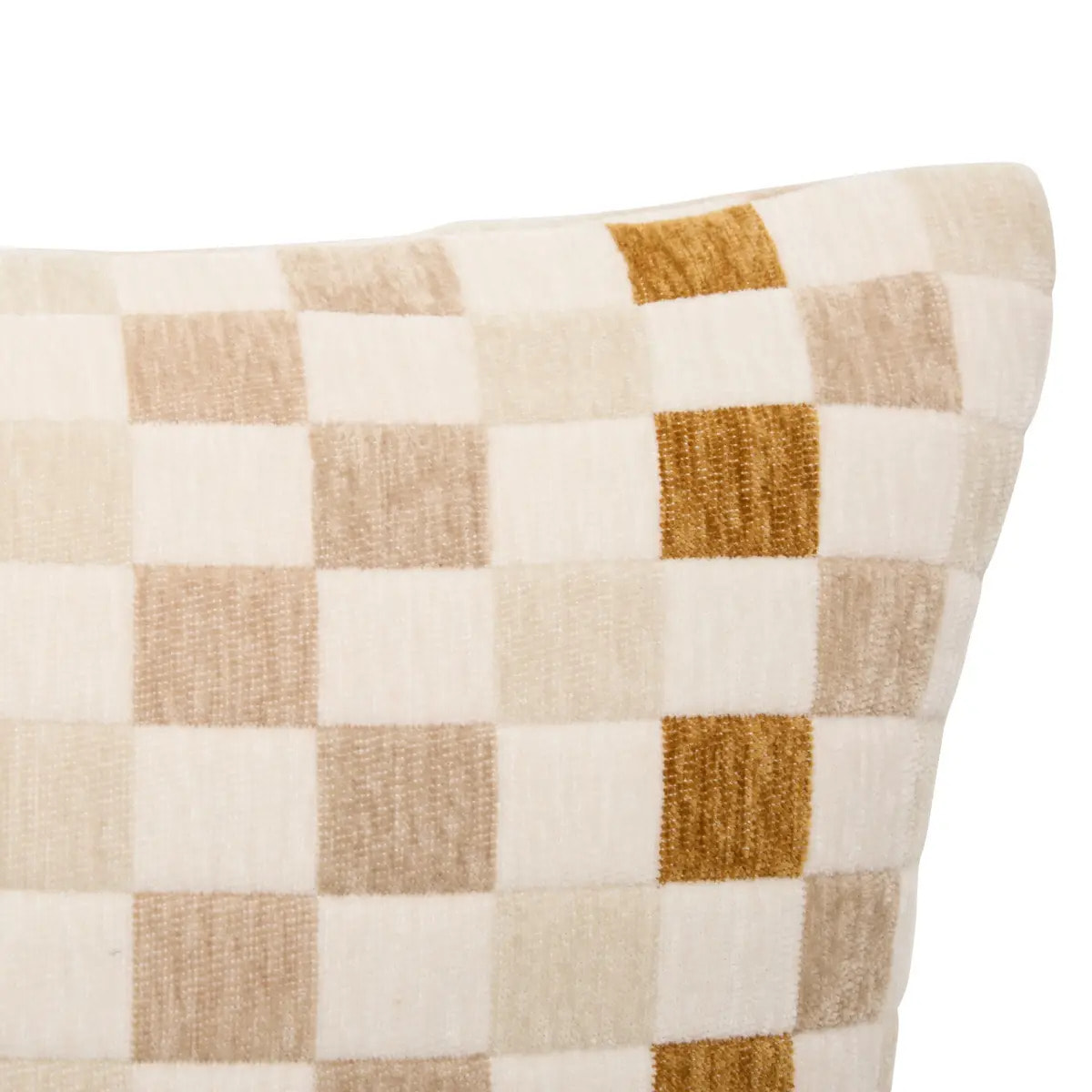 Coussin Mosai rectangulaire 30x50cm beige