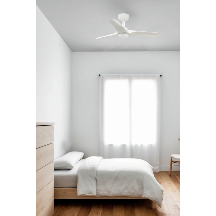 HEY S LED Ventilatore a soffitto  bianca TUYA
