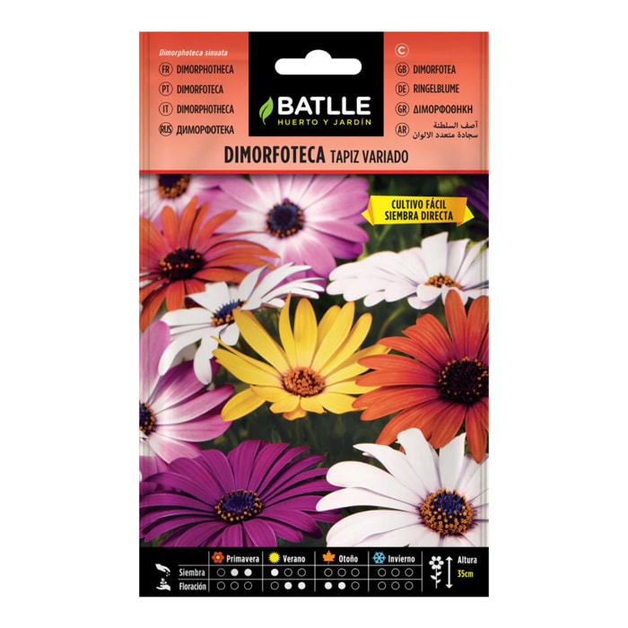 Semillas de Dimorfoteca Tapiz variado Batlle
