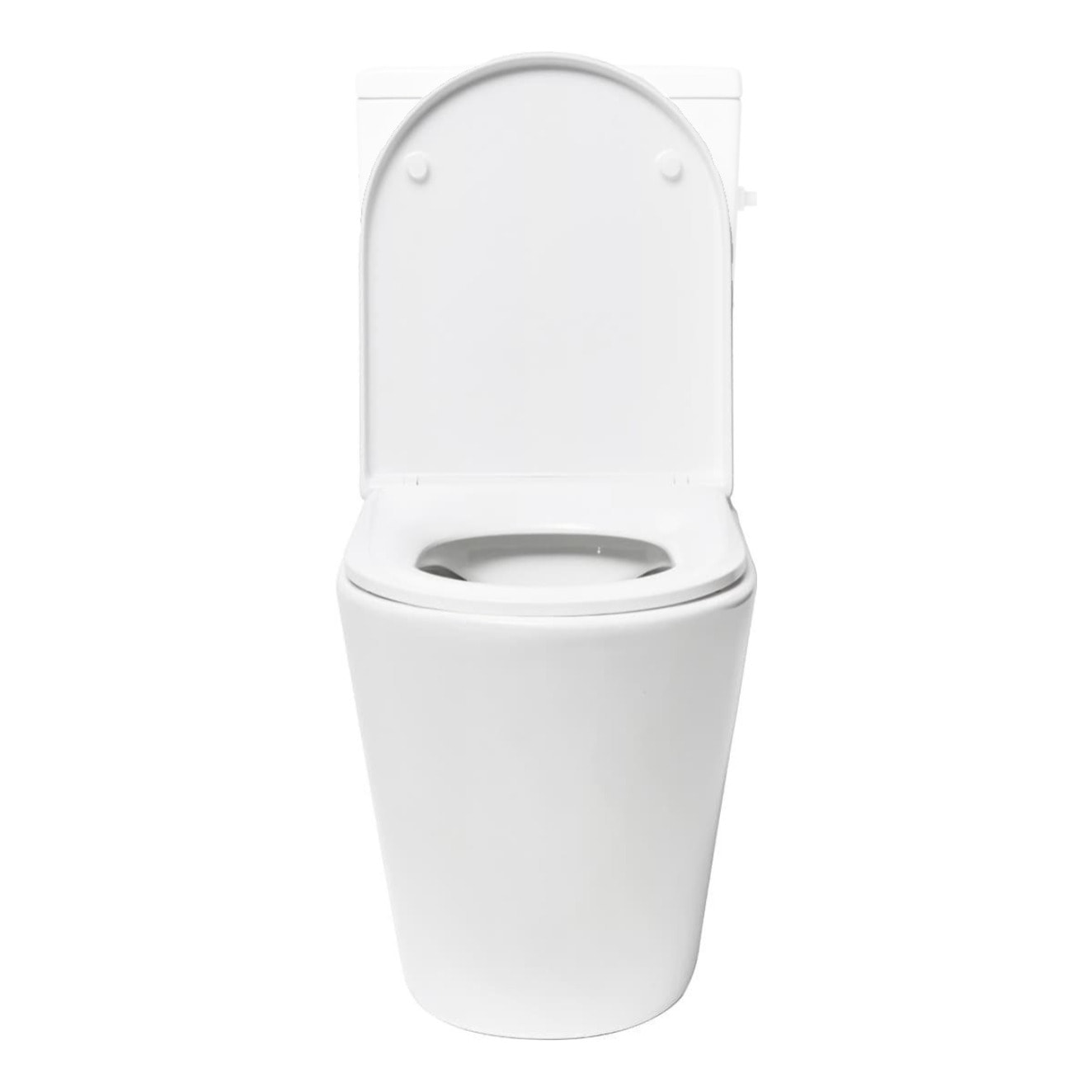 Project cuvette WC à poser sans bride en céramique (réservoir non fourni), blanc (SATPRO31M)