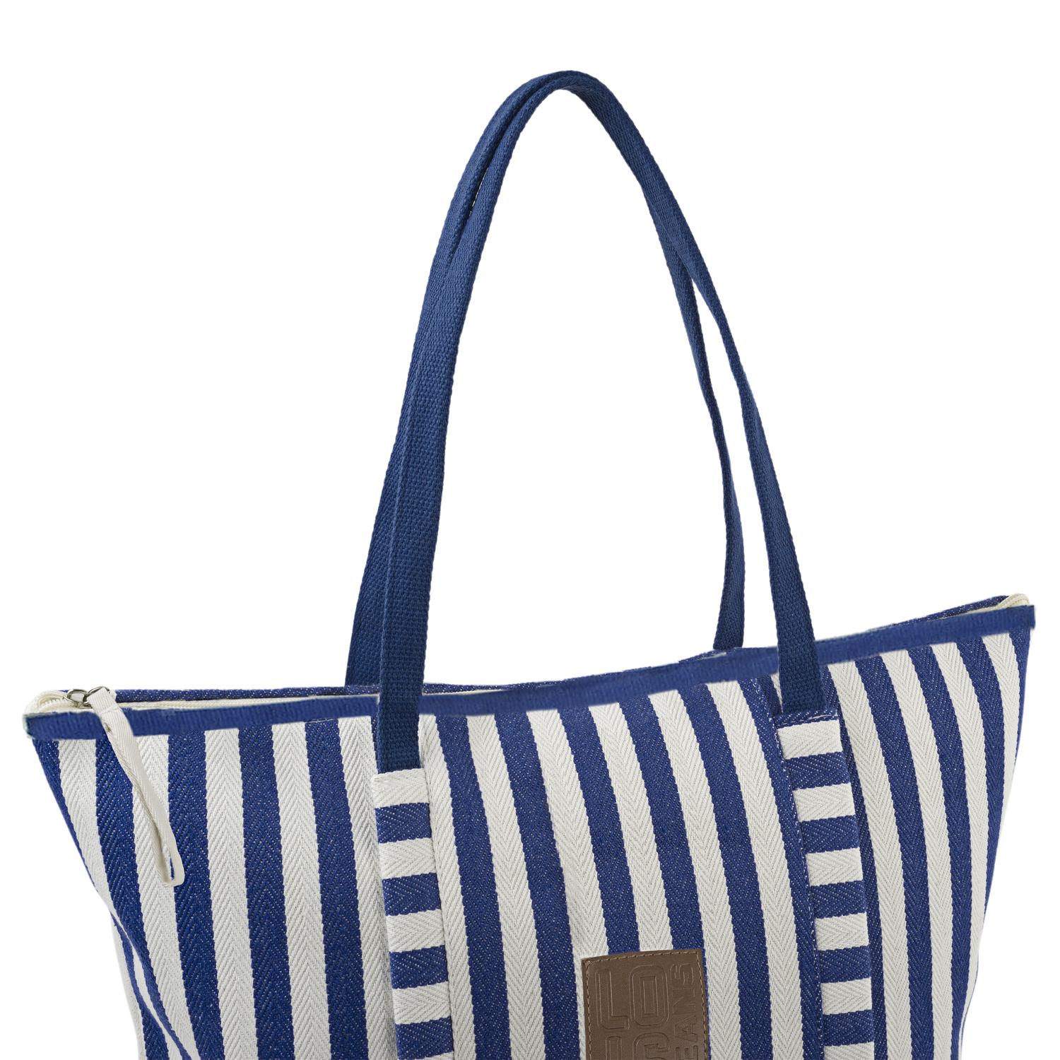 Bolso De Playa Lois Sechelt Azul