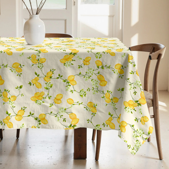 Nappe anti-taches 100% coton Pietro