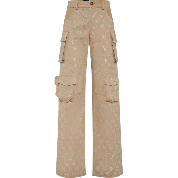PHILIPP PLEIN Pantalón largo Cargo fit MONOGRAM