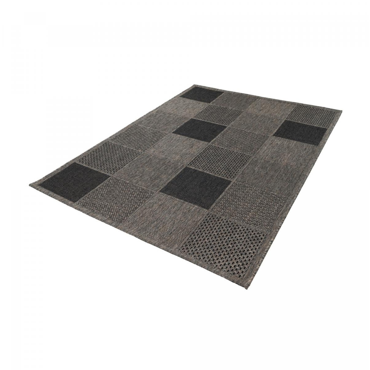 Tapis extérieur tissé kilim rectangle BEBU