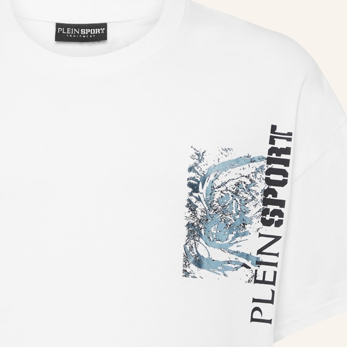 PLEIN SPORT Camiseta Cuello Redondo Ss TIGER