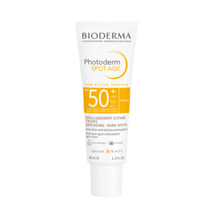 Photoderm Spot-Age - Gel-Crème Anti-Taches, Antioxydant, Invisible SPF50+ 40 ml