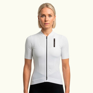Maillot de manga corta para mujer BLUEBALL Cadence - Blanco