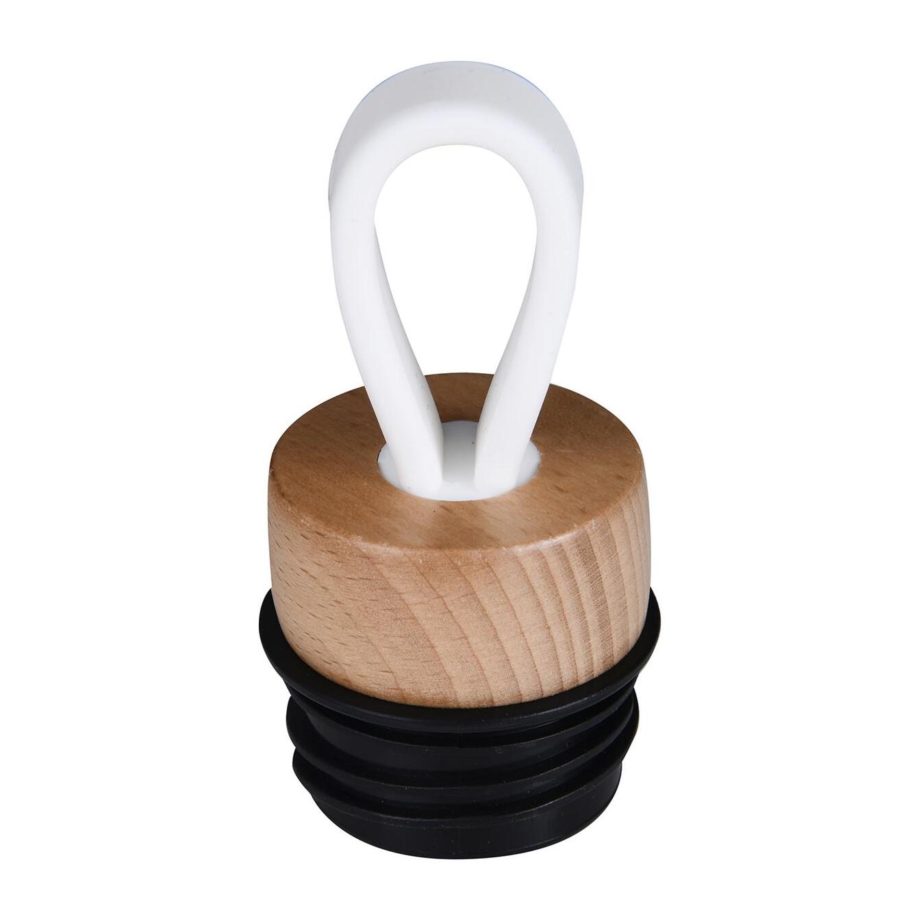 Bergner NATURALLY Botella de agua 550ml en Acero inoxidable Blanco