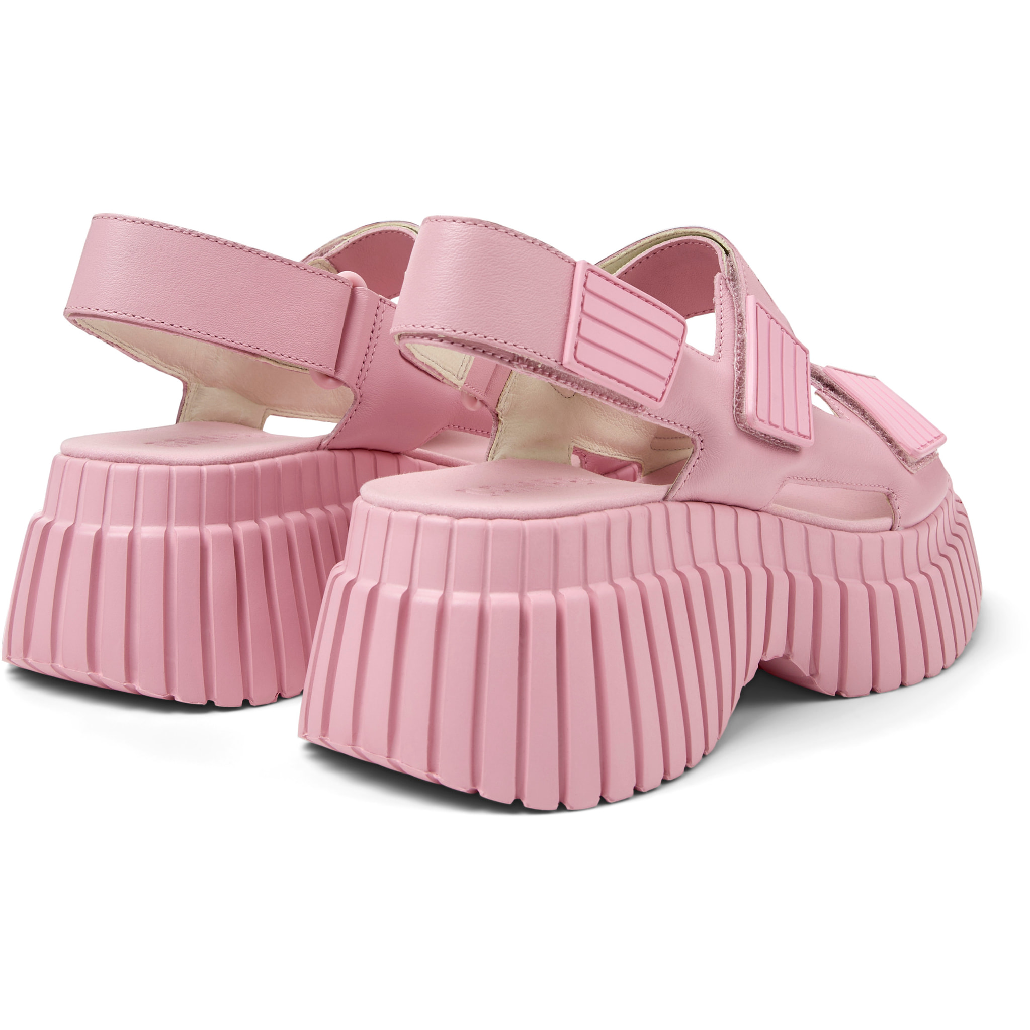 Sandalias - CAMPER BCN - Rosa - Cuero liso