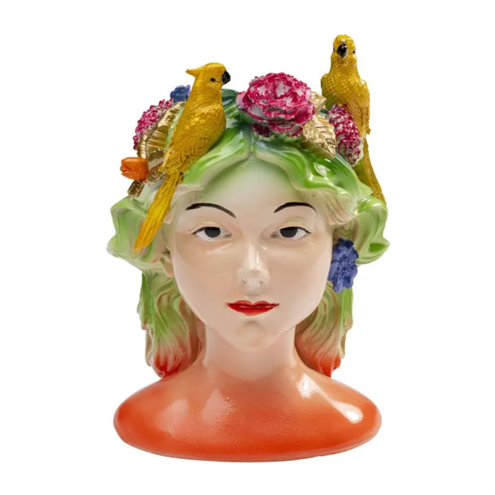 Chandelier femme perroquets Kare Design