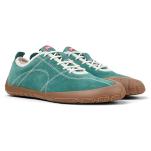 Zapatillas - CAMPER Peu Path+ - Verde - Cuero nobuk