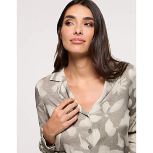 Blusa Manga Larga Verde - Lorasa