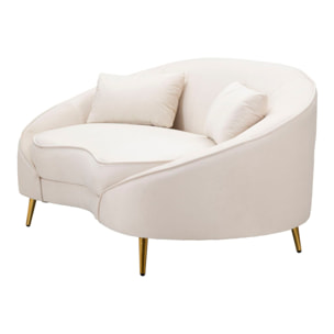 DIVANETTO 2 POSTI OSLO CON CUSCINI CHARME 1921 MULTICOLORE